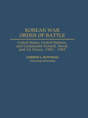 cover image of Korean War Order of Battle